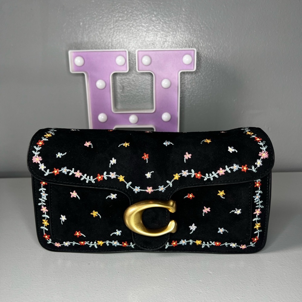 Coach Tabby 26 Shoulder Bag With Embroidered Ims International Exclusive - Picture 7 of 17